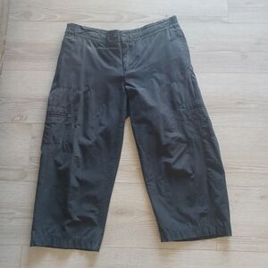 Danskin Now Womens Black Cargo Pants